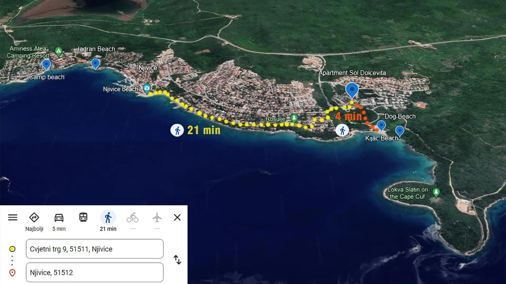 Apartment Sol Dolcevita Njivice Croatia
